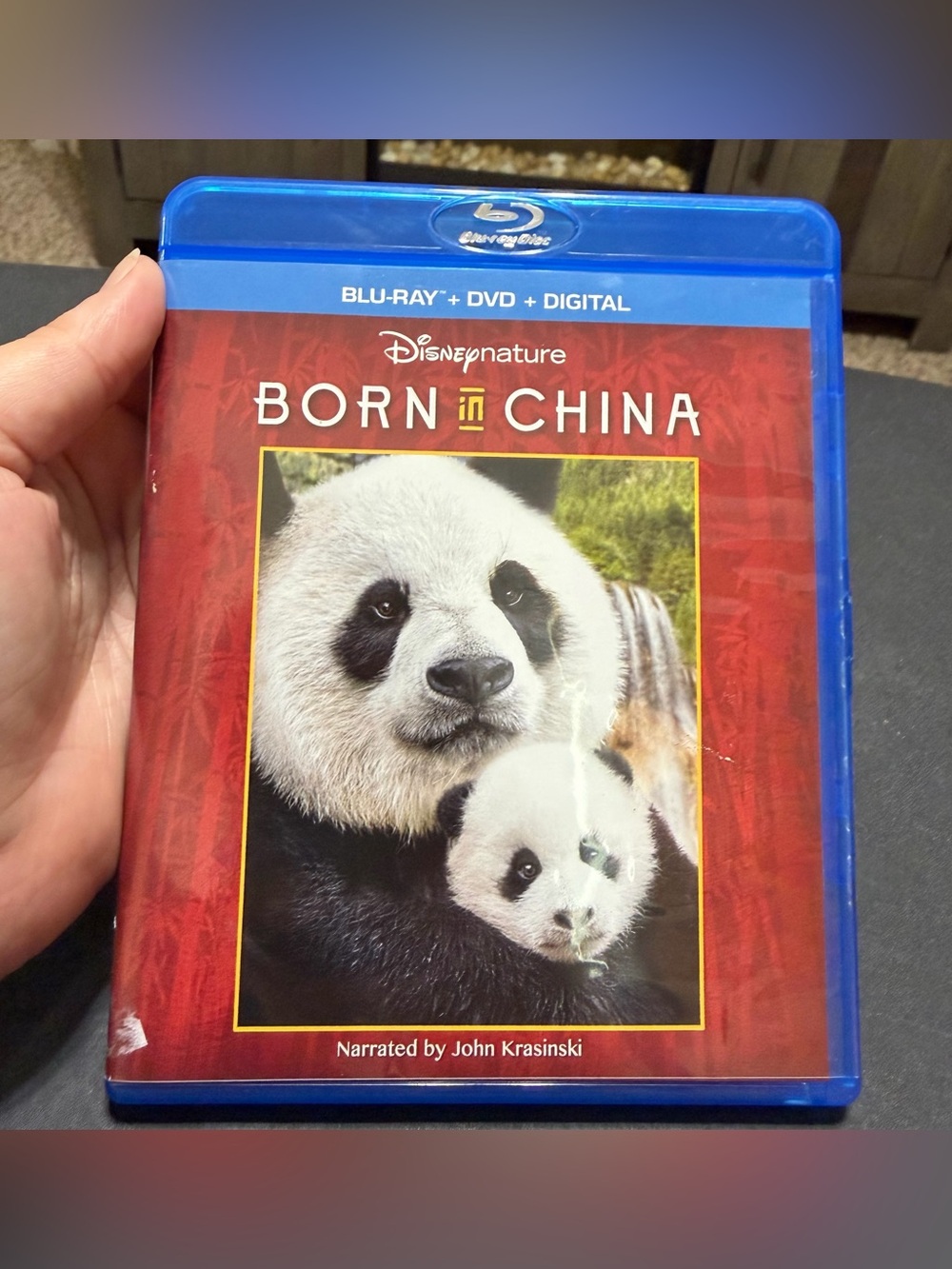 Disneynature Born in China Blu-ray + DVD + Digital 2017